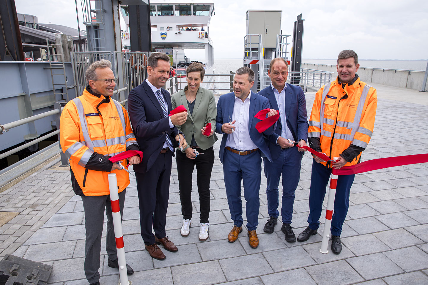 Neue Südmole auf Norderney eingeweiht